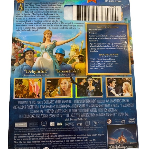 Disney Enchanted Movie DVD Rare Edition - Picture 10 of 15